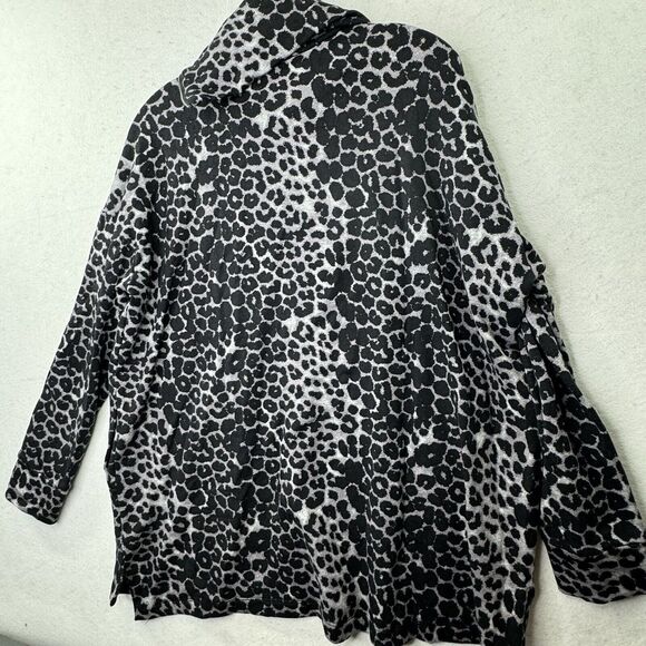 Soft‎ Surroundings Oversized Turtleneck W/ Pockets Women’s Size Medium Stretch - Picture 9 of 12